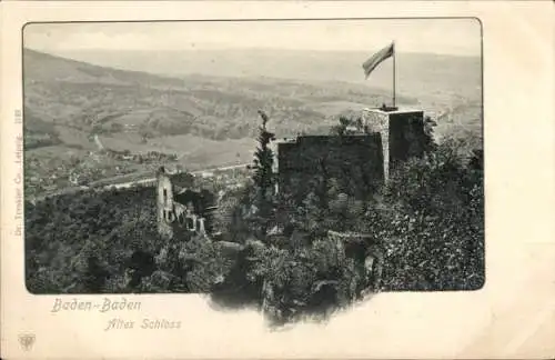 Ak Baden Baden am Schwarzwald, Altes Schloss