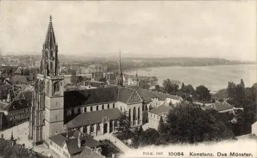 Ak Konstanz am Bodensee, Münster