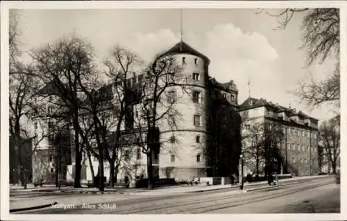 Ak Stuttgart in Württemberg, altes Schloss