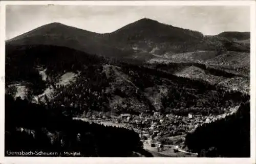 Ak Scheuern Gernsbach im Schwarzwald, Panorama