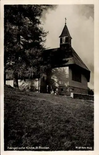 Ak St. Blasien im Schwarzwald, Evangelische Kirche, erbaut 1936