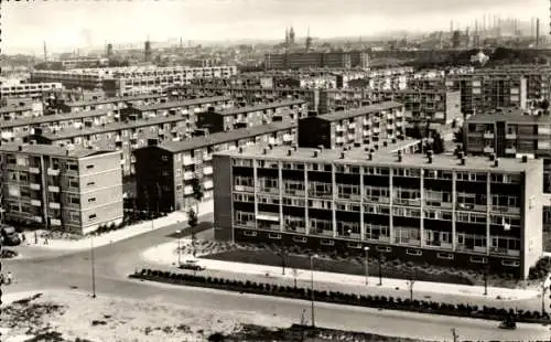 Ak Schiedam Südholland Niederlande, Blick auf Nieuwland