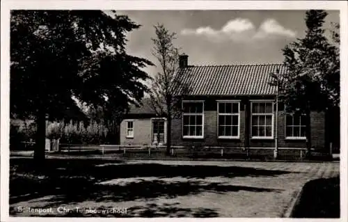 Ak Buitenpost Achtkarspelen Friesland Niederlande, Chr. Gartenbauschule