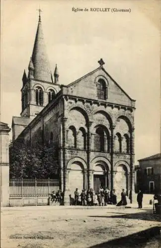 Ak Roullet Charente, Kirche