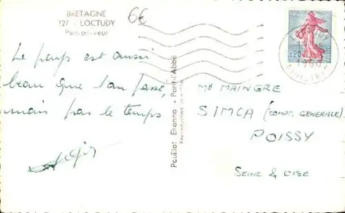 Ak Loctudy Finistère, Pen-an-veur