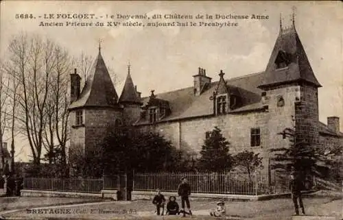 Ak Le Folgoët Finistère, Chateau de la Duchess Anne