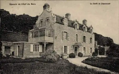 Ak Fouesnant Finistère, Herrenhaus von Chef du Bois