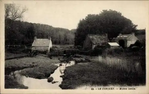 Ak Le Conquet Finistère, Izella