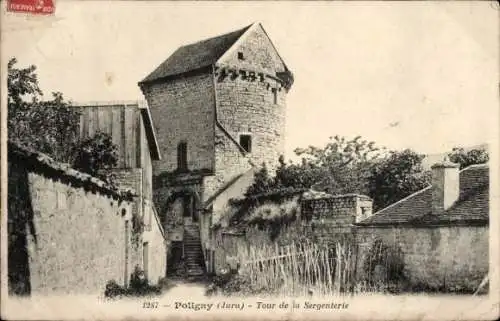 Ak Vaux sur Poligny Jura,  Tour de la Sergenterie