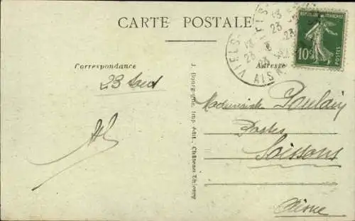 Ak Viels Maisons Aisne, Park