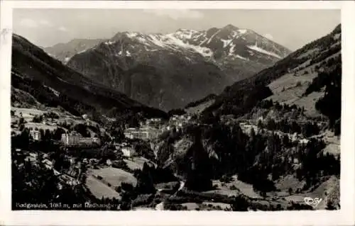 Ak Bad Gastein Badgastein in Salzburg, Gesamtansicht, Radhausberg