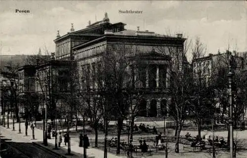 Ak Poznań Posen, Stadttheater