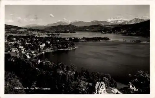 Ak Pörtschach am Wörther See Kärnten, Panorama