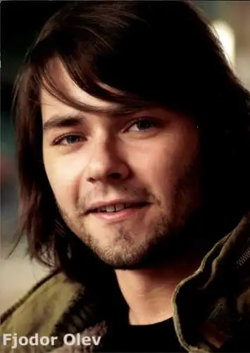 Foto Schauspieler Fjodor Olev, Portrait, Autogramm