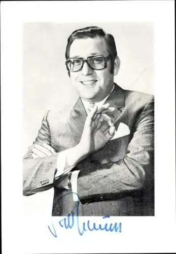 Autogrammkarte Rolf Braun, Büttenredner, Mainz