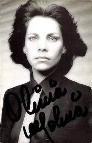 Foto Sängerin Olivia Molina, Portrait, Autogramm