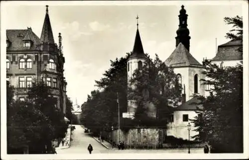 Ak Liberec Reichenberg in Böhmen, Gutenbergstraße