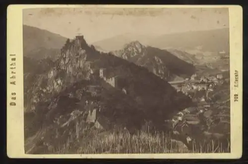 Cabinet Foto Altenahr, Blick zur Burg