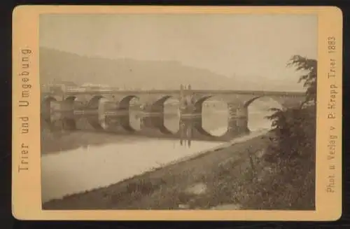 Cabinet Foto Moselbrücke Trier