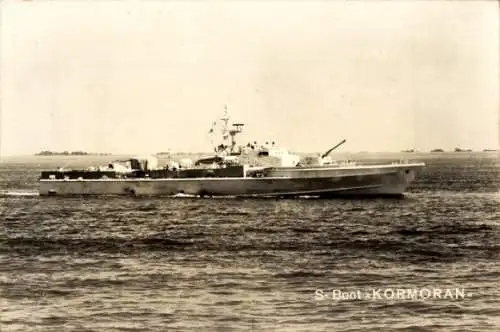 Ak Deutsches Kriegsschiff, Kormoran, Schnellboot, Bundesmarine