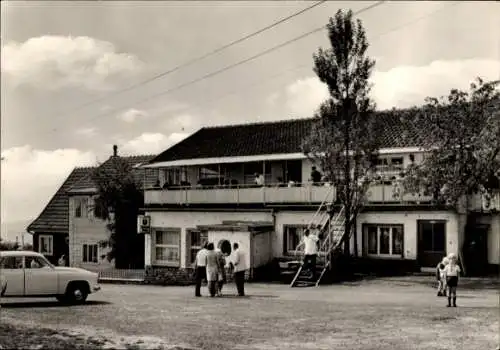 Ak Waffenrod Hinterrod Eisfeld Thüringen, Park Cafe