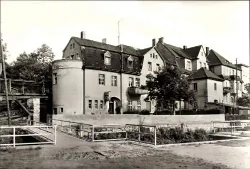 Ak Bad Kösen Naumburg an der Saale, Hotel zum Wehrdamm