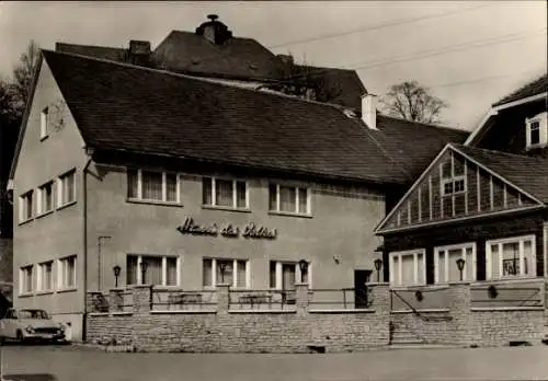 Ak Altenfeld Großbreitenbach in Thüringen, Konsumgaststätte Haus des Volkes