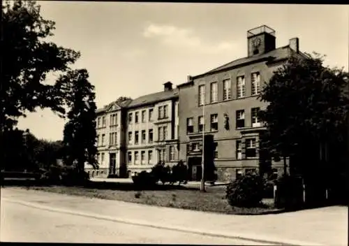 Ak Limbach Oberfrohna in Sachsen, Amtsgebäude