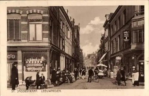 Ak Leeuwarden Fryslân Niederlande, Sankt Jacobstraat