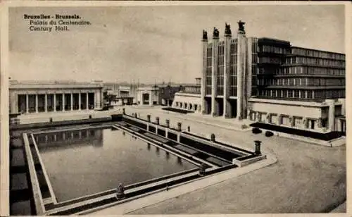 Ak Brüssel Brüssel, Centenaire-Palast