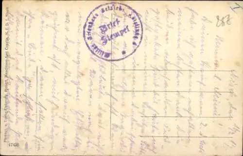 Ak Zwei internierte Serbinnen zu Pferde, I WK