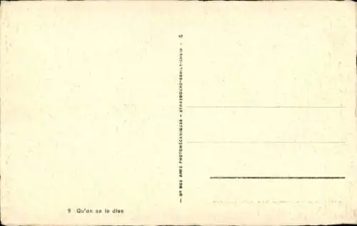 Künstler Ak Huygen, Französische Volkstracht, Mann mit Trommel