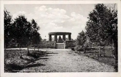 Ak Hamburg Wandsbek Rahlstedt Meiendorf, Ehrenmal