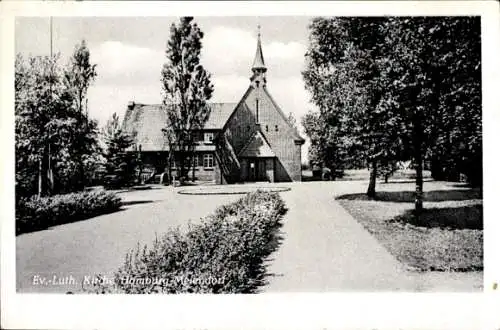 Ak Hamburg Wandsbek Rahlstedt Meiendorf, ev.-luth. Kirche