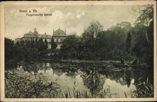 Ak Bonn am Rhein, Poppelsdorfer Schloss