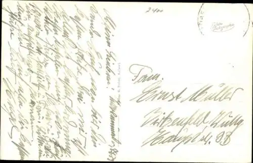 Ak Ostseebad Travemünde Lübeck, Brandung, Strand