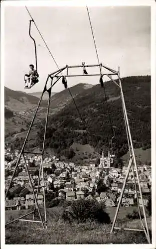 Ak Todtnau im Schwarzwald, Hasenhörn, Sesselbahn