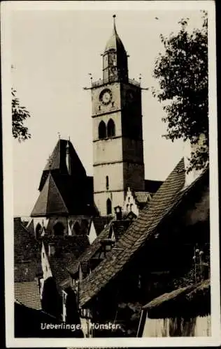 Ak Überlingen am Bodensee, Münster