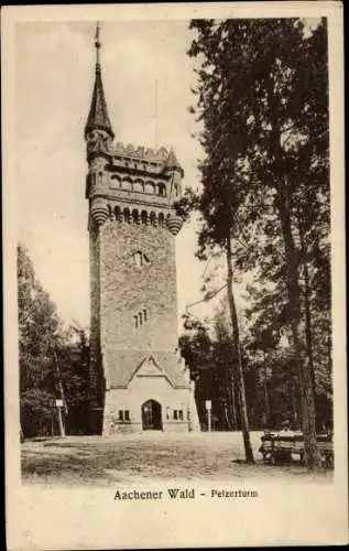 Ak Aachen in Nordrhein Westfalen, Aachener Wald, Aussichtsturm