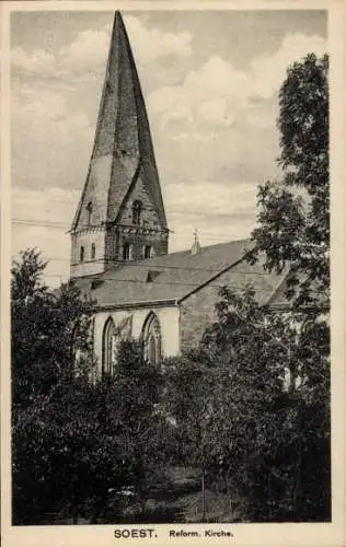 Ak Soest in Westfalen, Reform. Kirche