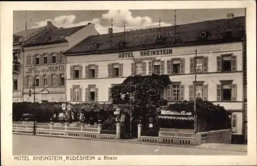 Ak Rüdesheim am Rhein, Hotel Rheinstein