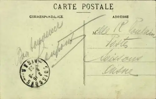 Ak Verdun Meuse, Promenade de la Digue