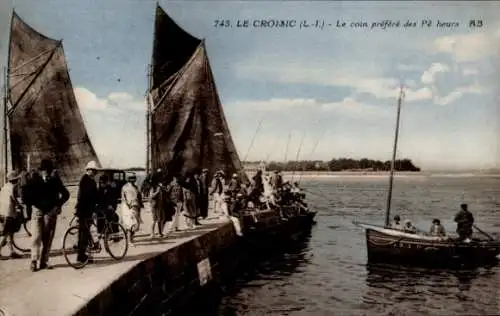 Ak Le Croisic Loire Atlantique, Le coin prefere des Pe heurs