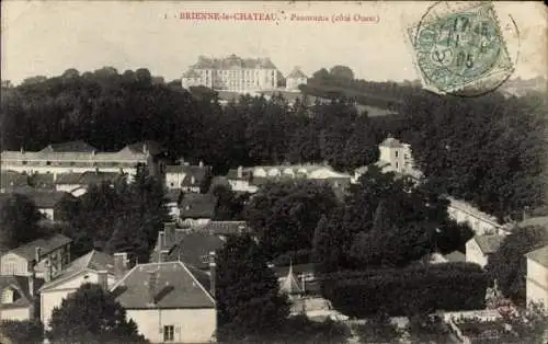 Ak Brienne le Château Aube, Panorama cote Ouest