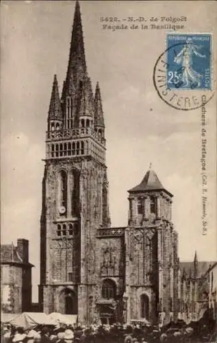 Ak Le Folgoët Finistère, Basilika