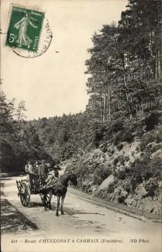 Ak Carhaix Finistère, Route d’Huelgoat