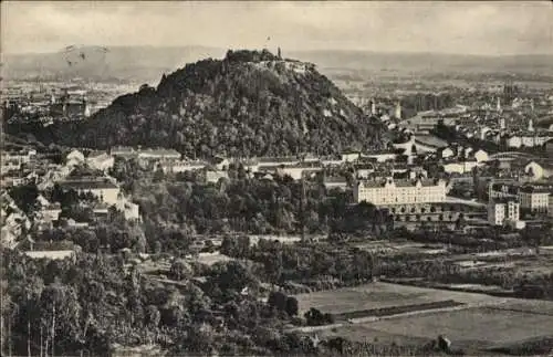 Ak Graz Steiermark, Gesamtansicht, Ramolkogel