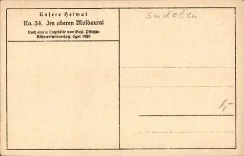 Ak Cheb Eger Region Karlsbad, Im oberen Moldautal