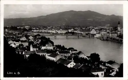 Ak Linz an der Donau Oberösterreich, Panorama