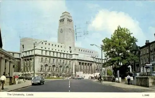 Ak Leeds Yorkshire England, Universität